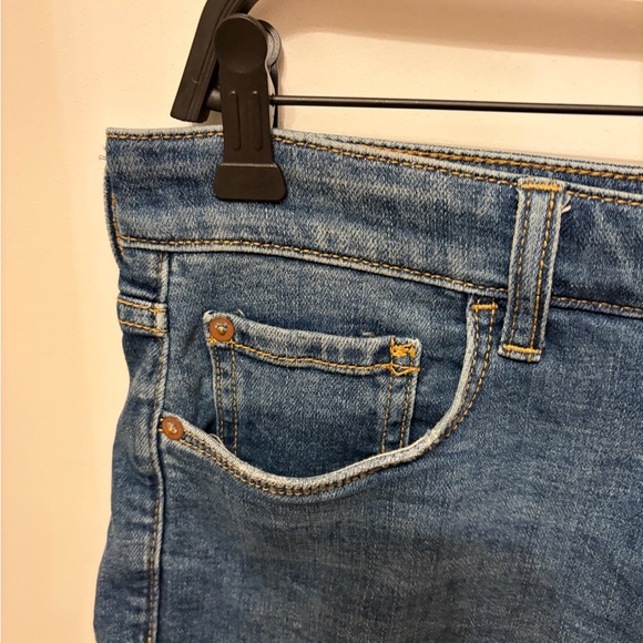 Anthropologie Distressed Blue Jean Shorts - Picture 3 of 7